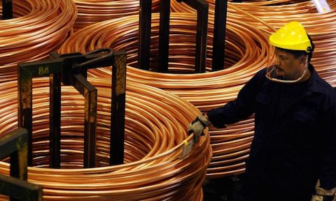 قیمت جهانی مس ۱۳۶ دلار افزایش یافت