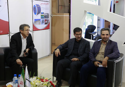 چهارمین روز از یازدهمین نمایشگاه بیت المللی متالورژی فولاد ریخته گری صنایع و ماشین الات وابسته اصفهان به همراه بازدید اقای دکتر فولاد گر نماینده مجلس شورای اسلامی اصفهان از غرفه های شرکت فولاد مبارکه