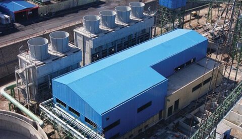 پروژه فولادسازی میانه به جریان برق مجهز شد