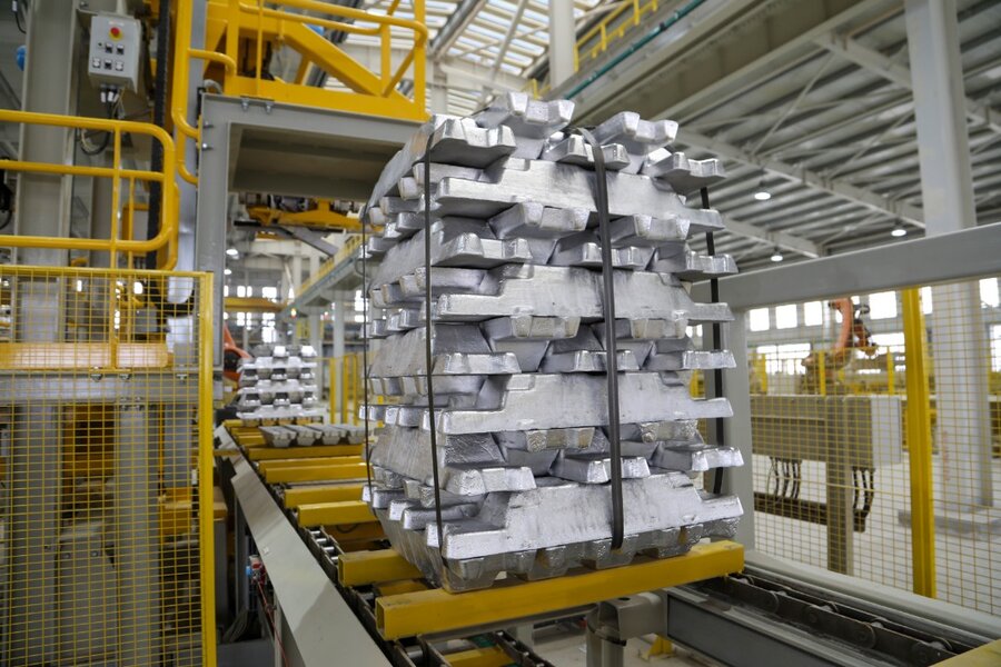 تولید ۱۶۶ هزار تن شمش آلومینیوم طی بهار امسال / افزایش تولید نسبت به برنامه