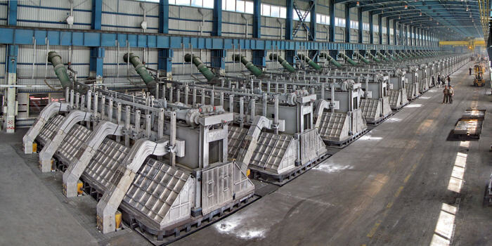 افزایش ۲۷ درصدی تولید شمش آلومینیوم/ ۲۲۰ هزار تن شمش تا پایان تیرماه تولید شد