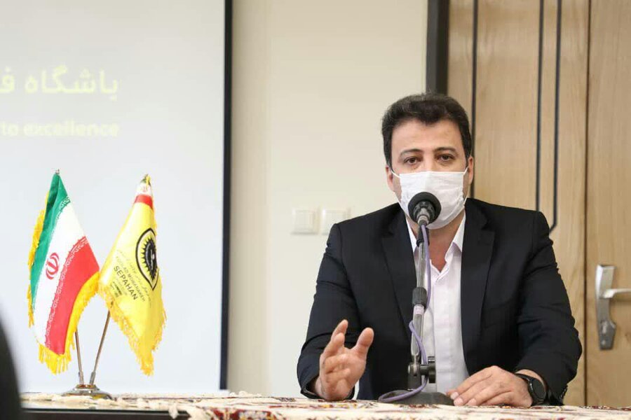  فولاد مبارکه توانایی ساخت یک دهکده المپیک ۳۰۰ هکتاری دارد / «ورزش در خانه» ابتکار فولاد مبارکه برای ایام کرونا بود