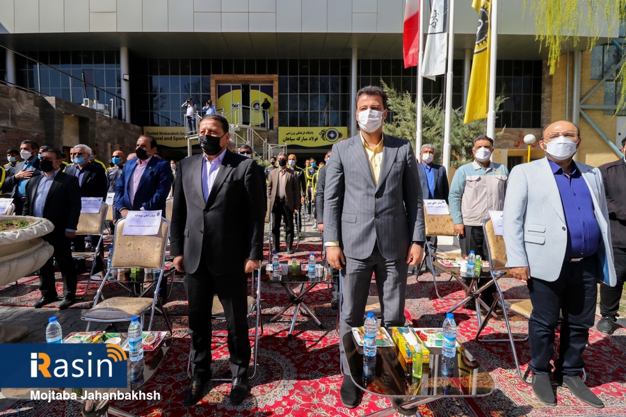  فاز سوم مرکز فنی ورزشی  فوتبال سپاهان افتتاح شد/ رونمایی از سردیس مرحوم حریری و مرحوم یاوری