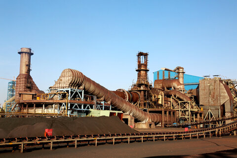 تولید محصول در مجتمع گندله‌سازی بهاباد آغاز شد