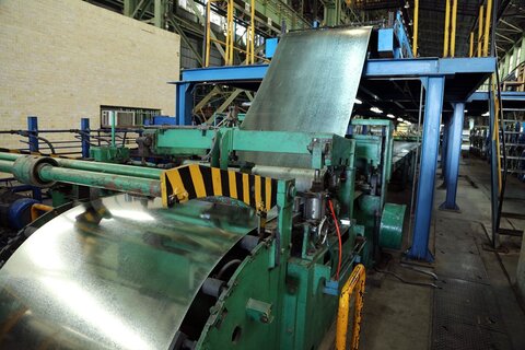 ۴۰۰ هزار تن تولیدات فولاد امیرکبیر کاشان روانه بازار شد