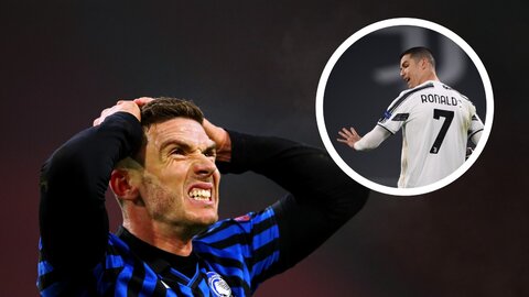 وقتی رونالدو پیراهنش را با حریف عوض نکرد!