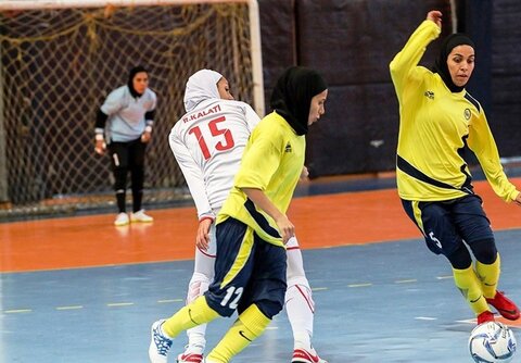 پیروزی نامی نو اصفهان در لیگ برتر فوتسال بانوان