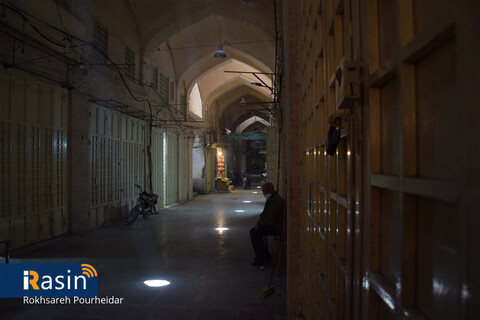 تعطیلی مشاغل و بازار اصفهان