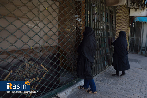 تعطیلی مشاغل و بازار اصفهان