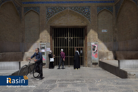 تعطیلی مشاغل و بازار اصفهان