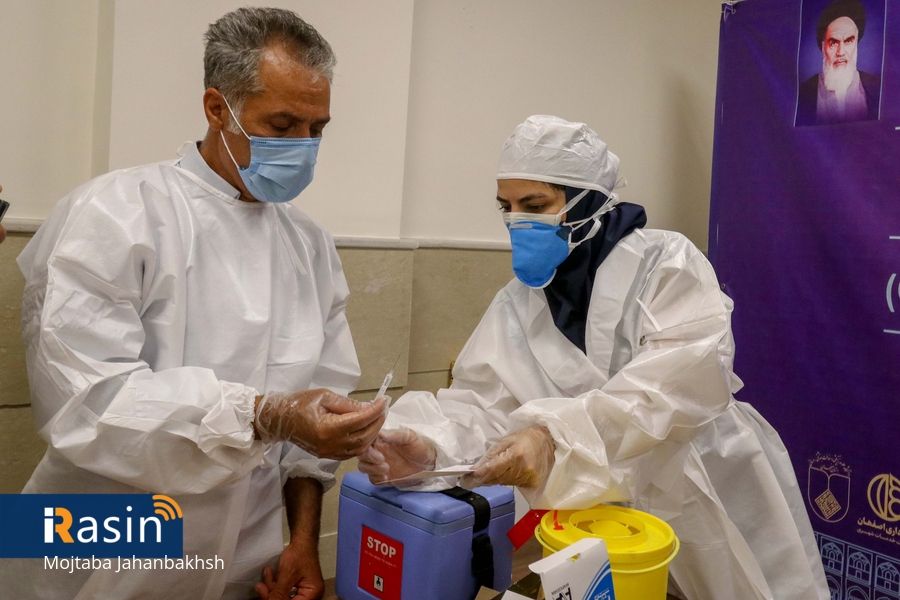 فاز دوم واکسیناسیون کشوری کرونا آغاز شد
