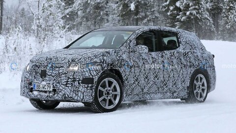 شاسی بلندهای برقی جدید بنز+ عکس و مشخصات