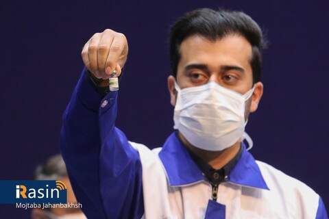 مراسم تزریق نخستین واکسن مشترک ایران و کوبا