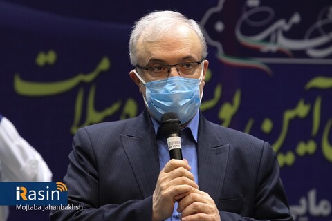 مراسم تزریق نخستین واکسن مشترک ایران و کوبا