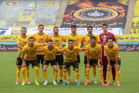 برد شیرین سپاهان مقابل مس رفسنجان در هفته بیست و سوم لیگ برتر فوتبال ایران عکس:مجتبی جهان بخش