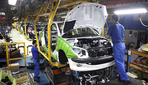 ۳.۶ درصد افزایش تولید خودرو در ۲ ماه امسال