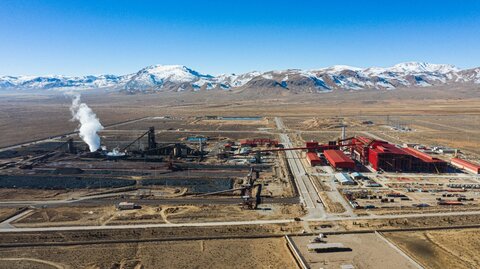 تولید ۲.۸ میلیون تن آهن اسفنجی در شرکت فولاد سفیددشت