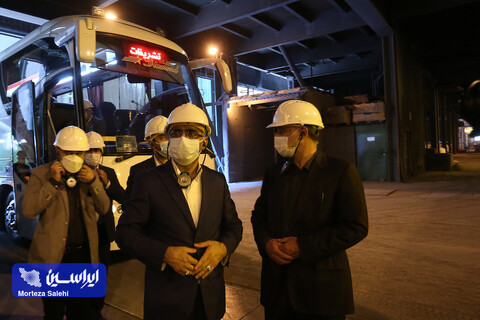 بازدید مدیران شرکت ایرانسل از کارخانه فولاد مبارکه