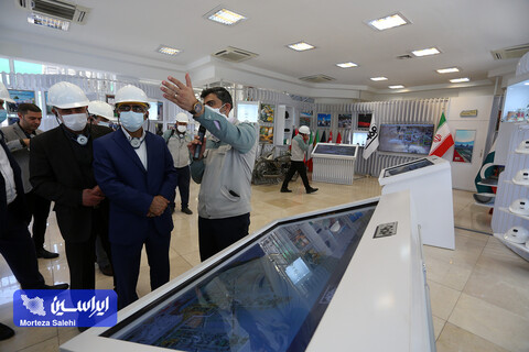 بازدید مدیران شرکت ایرانسل از کارخانه فولاد مبارکه