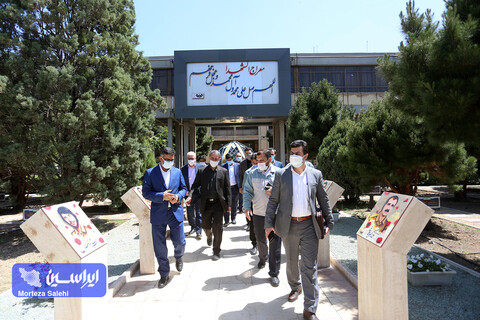 بازدید مدیران شرکت ایرانسل از کارخانه فولاد مبارکه