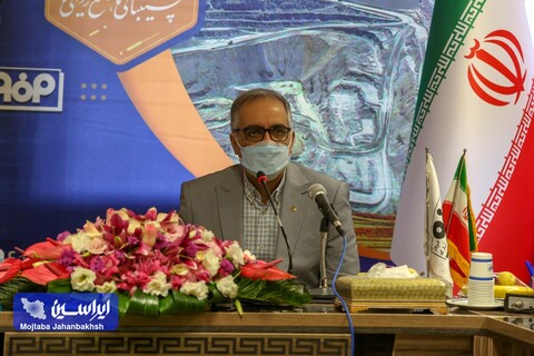 آیین امضای تفاهم ‎نامه سه جانبه انجام مطالعات ژئوفیزیک هوابرد استان اصفهان عکس:مجتبی جهان بخش