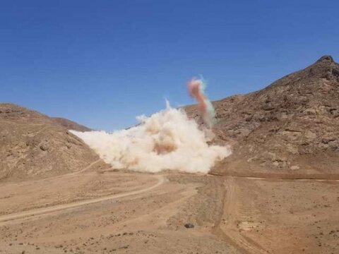 آخرین معبر سامانه دوم آبرسانی اصفهان به کمک انفجار باز شد