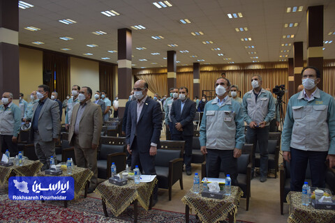 آیین افتتاح و بهره برداری اتصال پل ریلی جدید مجتمع فولاد سبا