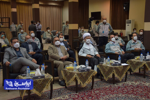 آیین افتتاح و بهره برداری اتصال پل ریلی جدید مجتمع فولاد سبا