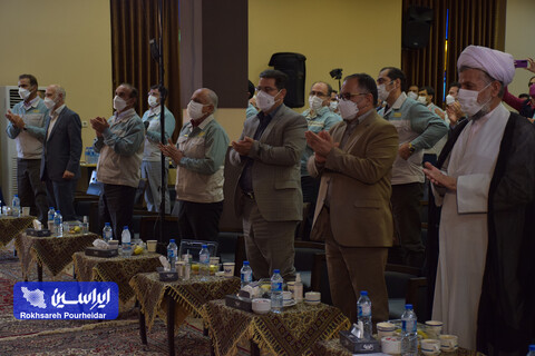 آیین افتتاح و بهره برداری اتصال پل ریلی جدید مجتمع فولاد سبا