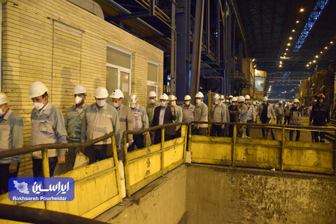 بازدید از شات دان فولاد سبا