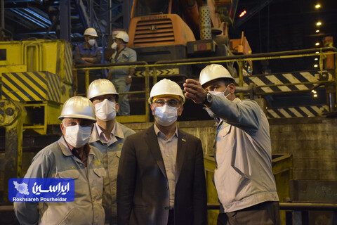 بازدید از شات دان فولاد سبا