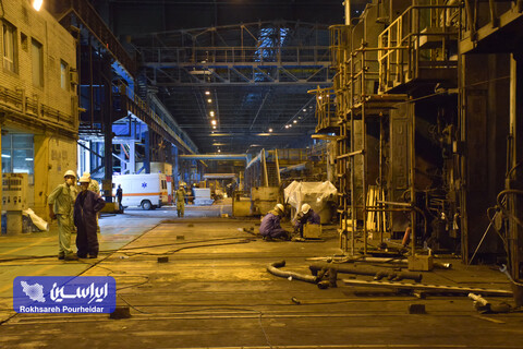 بازدید از شات دان فولاد سبا
