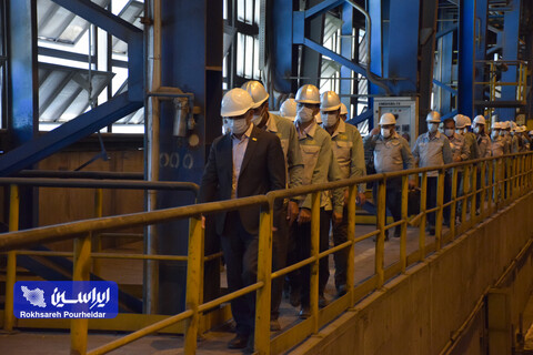 بازدید از شات دان فولاد سبا