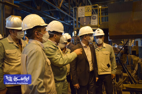 بازدید از شات دان فولاد سبا