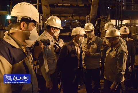 بازدید از شات دان فولاد سبا