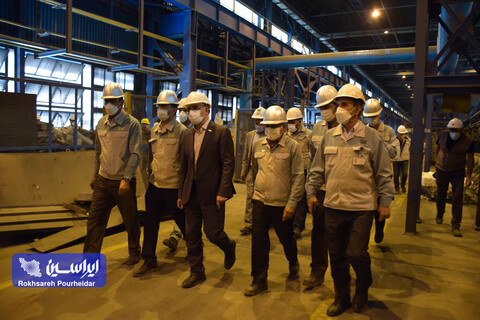 بازدید از شات دان فولاد سبا