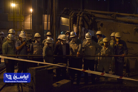 بازدید از شات دان فولاد سبا