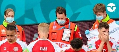 دیدار دانمارک و فنلاند به تعویق افتاد/اریکسن بیهوش شد