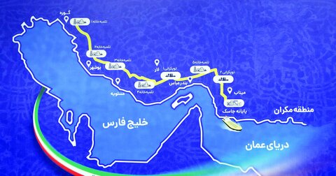 رشد ۸۹ درصدی طرح خط لوله گوره-جاسک/ افتتاح مبدا دوم صادرات نفت تا پایان ۱۴۰۱