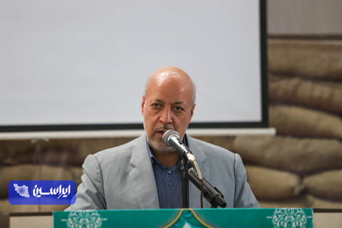 آئین افتتاح سومین ایستگاه واکسیناسیون مشترک شرکت فولاد مبارکه و سپاه صاحب الزمان  در مصلای نماز جمعه رهنان