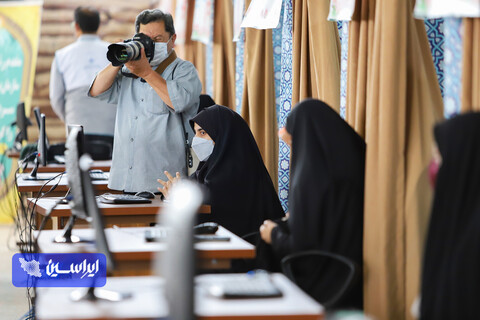 آئین افتتاح سومین ایستگاه واکسیناسیون مشترک شرکت فولاد مبارکه و سپاه صاحب الزمان  در مصلای نماز جمعه رهنان