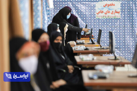 آئین افتتاح سومین مرکز واکسیناسیون مشترک سپاه صاحب الزمان (عج) و شرکت فولاد مبارکه در مصلای نماز جمعه رهنان