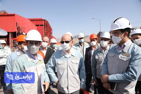 بازدید مدیرعامل شرکت فولاد مبارکه از شرکت فولاد سفیددشت چهارمحال و بختیاری