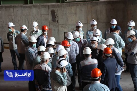 بازدید مدیرعامل شرکت فولاد مبارکه از شرکت فولاد سفیددشت چهارمحال و بختیاری