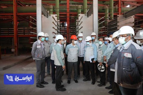 بازدید مدیرعامل شرکت فولاد مبارکه از شرکت فولاد سفیددشت چهارمحال و بختیاری