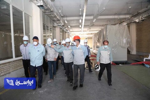 بازدید مدیرعامل شرکت فولاد مبارکه از شرکت فولاد سفیددشت چهارمحال و بختیاری