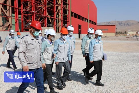 بازدید مدیرعامل شرکت فولاد مبارکه از شرکت فولاد سفیددشت چهارمحال و بختیاری