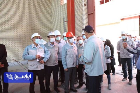 بازدید مدیرعامل شرکت فولاد مبارکه از شرکت فولاد سفیددشت چهارمحال و بختیاری