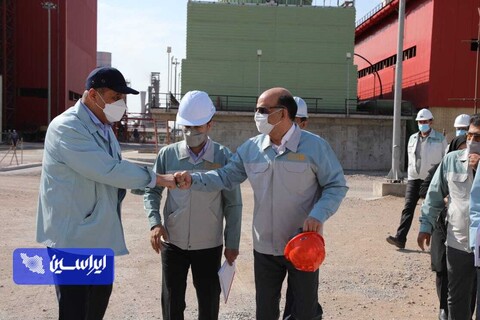 بازدید مدیرعامل شرکت فولاد مبارکه از شرکت فولاد سفیددشت چهارمحال و بختیاری