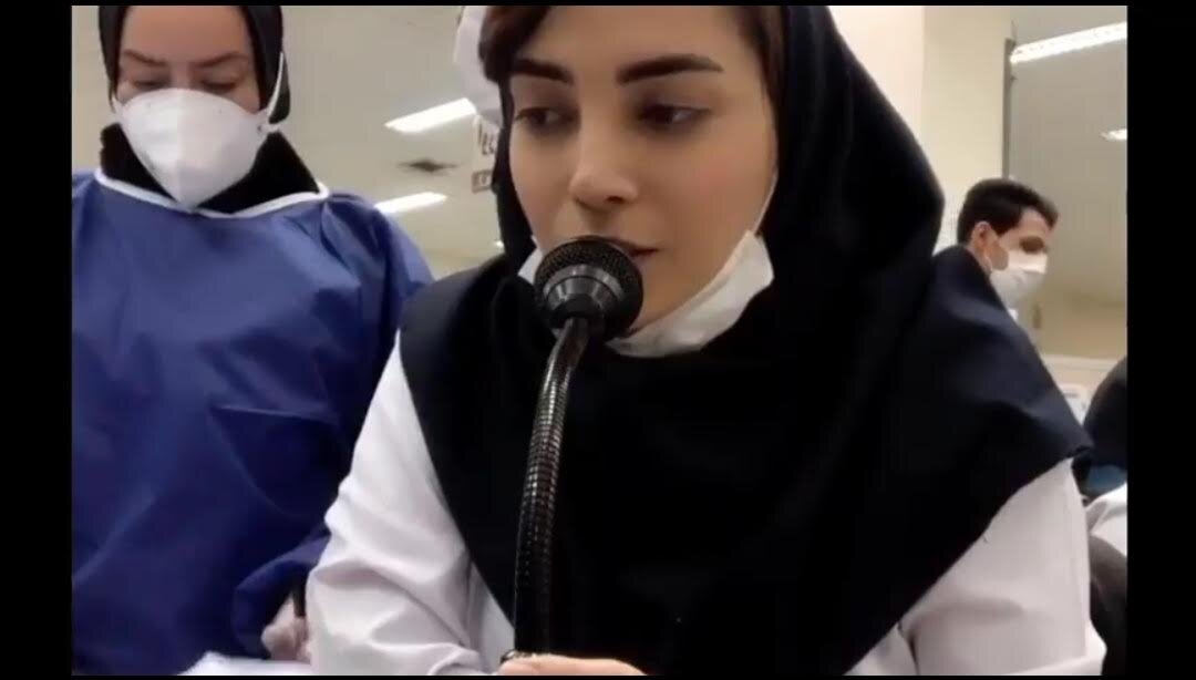 پرستاری که شعرخوانی هایش هم التیام بخش بیماران شده است